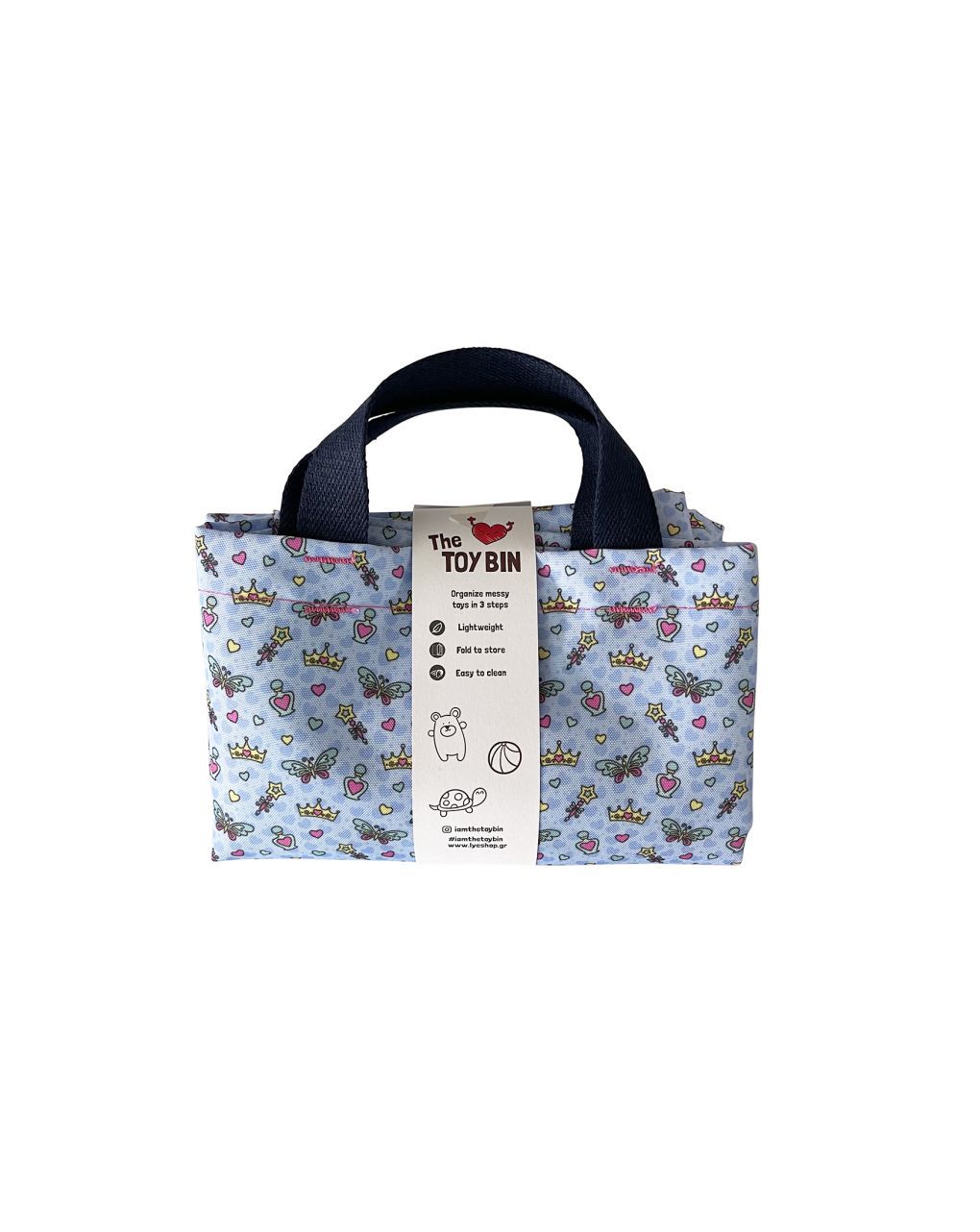 The toy bin μεγάλος σάκος αποθήκευσης παιχνιδιών bin alice cc71308 - THE TOY BIN