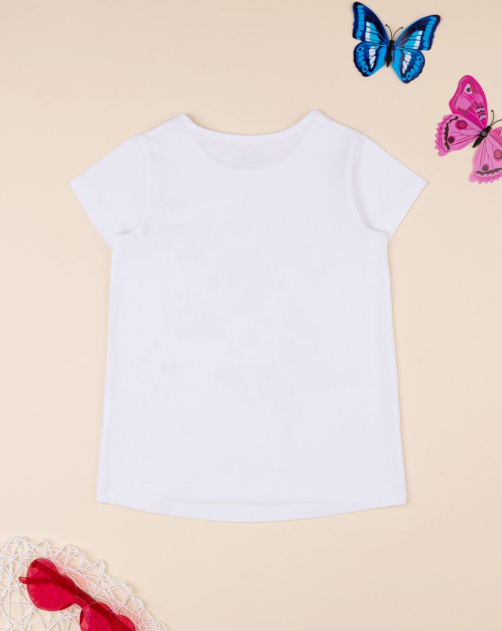 παιδικό t-shirt λευκό love για κορίτσι - Prénatal