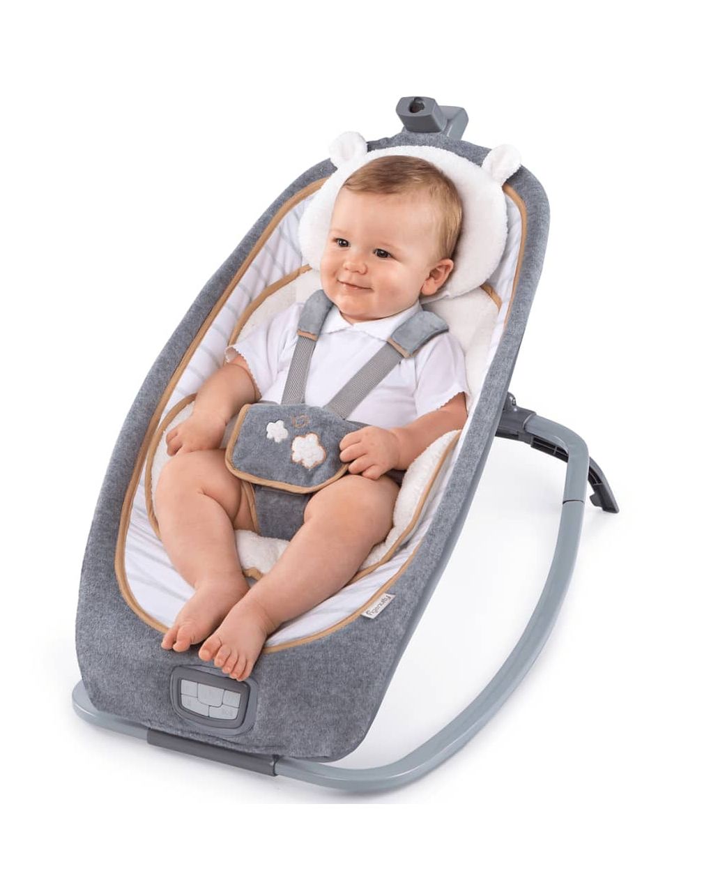 Ingenuity ριλάξ baby rocker bella teddy k10986 - Ingenuity