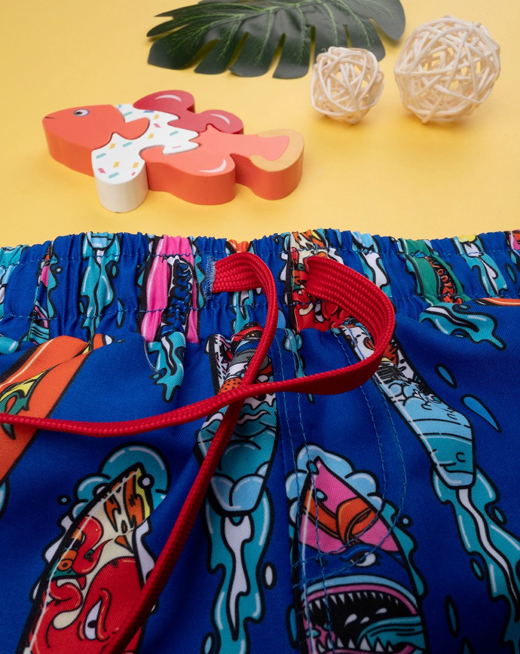 παιδικό μαγιό boxer μπλε hot wheels για αγόρι - Prénatal