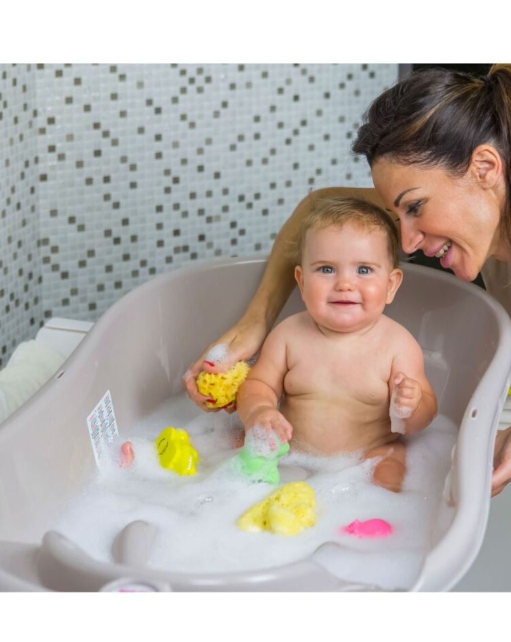 Ok baby μπανάκι μωρού onda evolution πράσινο 0-12 μηνών - Okbaby