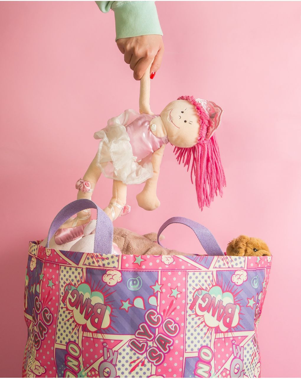 The toy bin μεγάλος σάκος αποθήκευσης παιχνιδιών bang bang cc82308 - THE TOY BIN