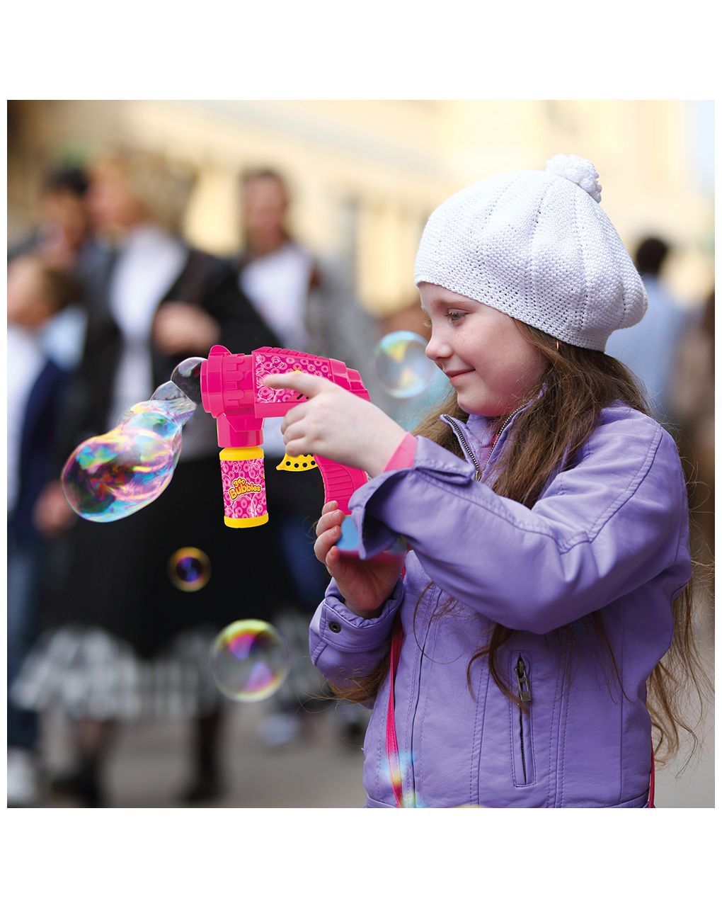 As παιδικό όπλο μπουρμπουλήθρες 360 bubbles 2 σχέδια 5200-01357 - AS Company