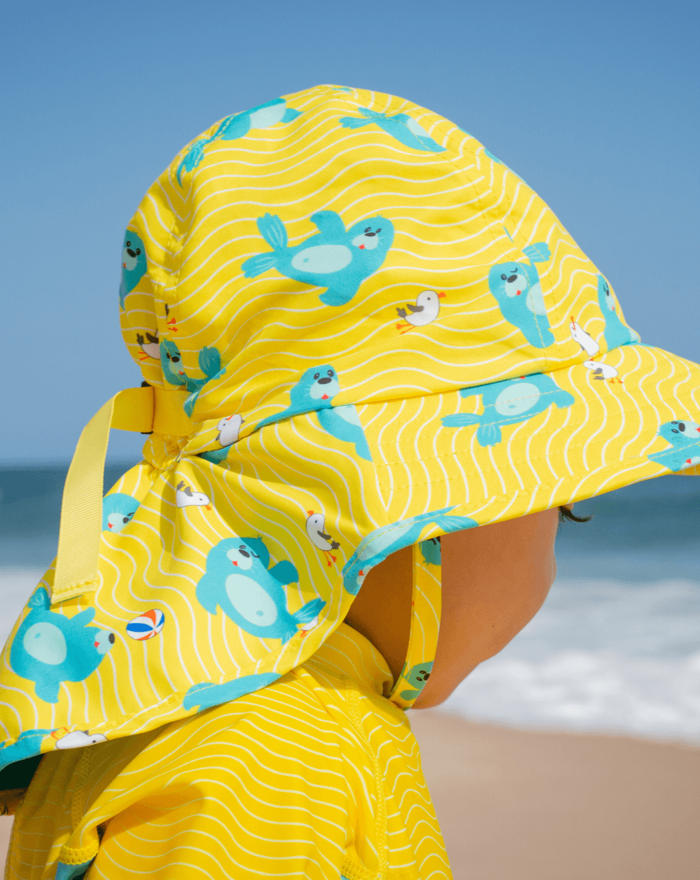 Zoocchini καπέλο λεγεωνάριου upf50 seal για αγόρι - Zoocchini