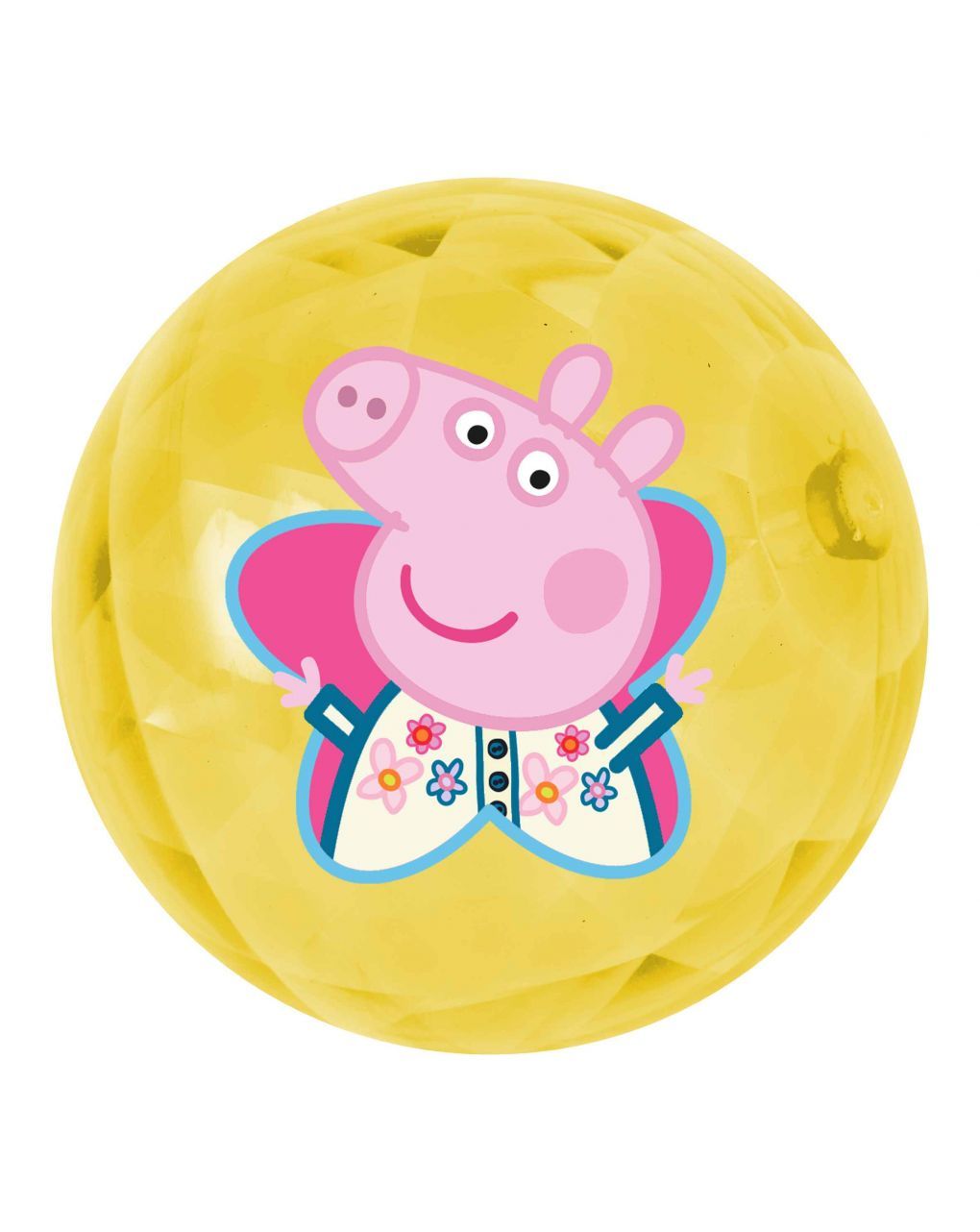 John light up ball 100mm πέππα το γουρουνάκι 52146 - John Hellas