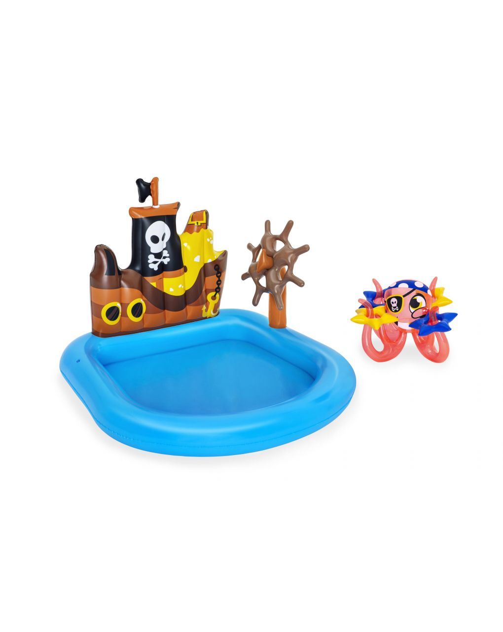 Bestway φουσκωτή πισίνα playcenter πειρατικό πλοίο 140x130x104εκ. - Bestway