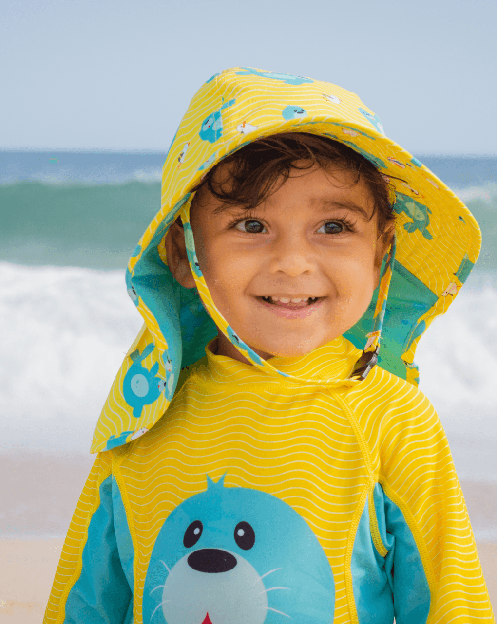 Zoocchini καπέλο λεγεωνάριου upf50 seal για αγόρι - Zoocchini
