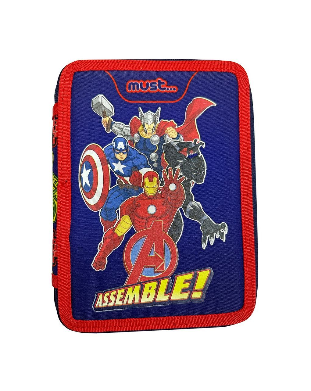 σχολική κασετίνα διπλή γεμάτη avengers assemble must  000506105 - must