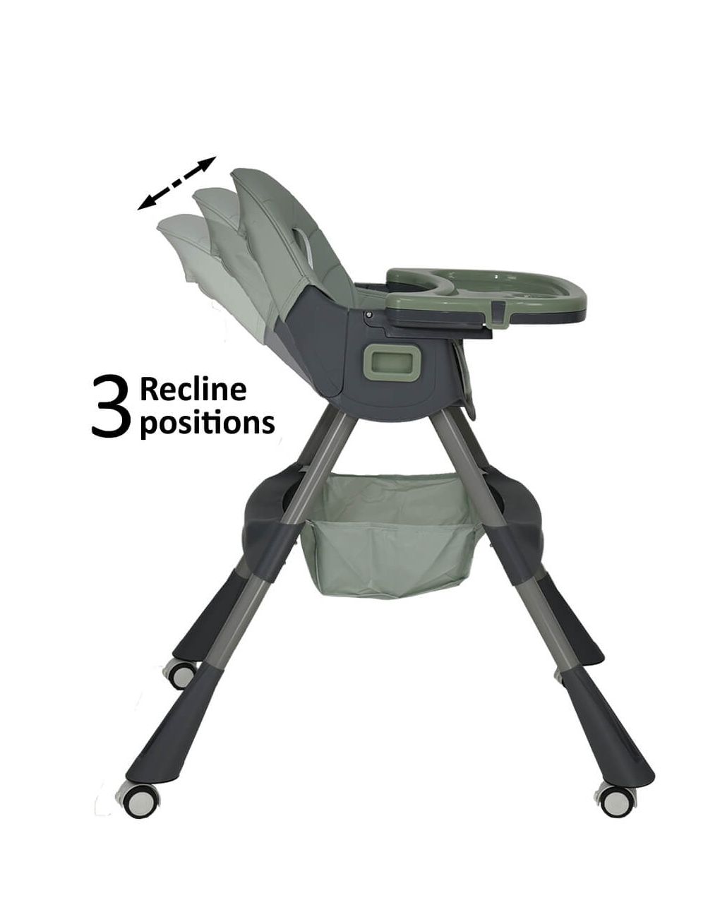 Bebe stars καρέκλα φαγητού meal 2 in 1 mint 899-184 - Bebe Stars