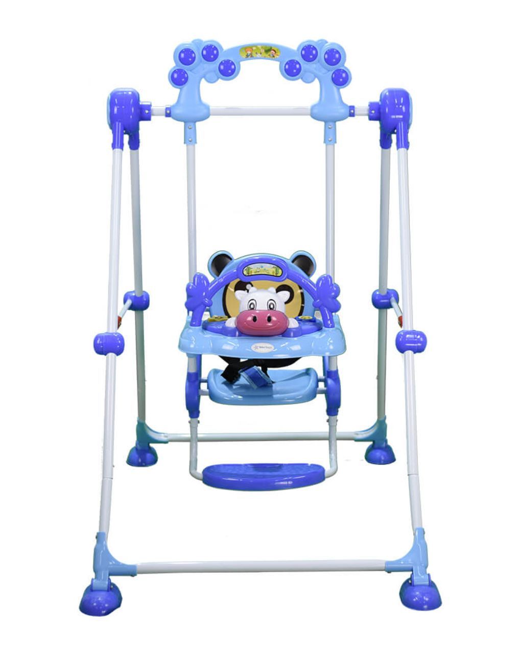 Bebe stars παιδική κούνια cow blue 021-181 - Bebe Stars