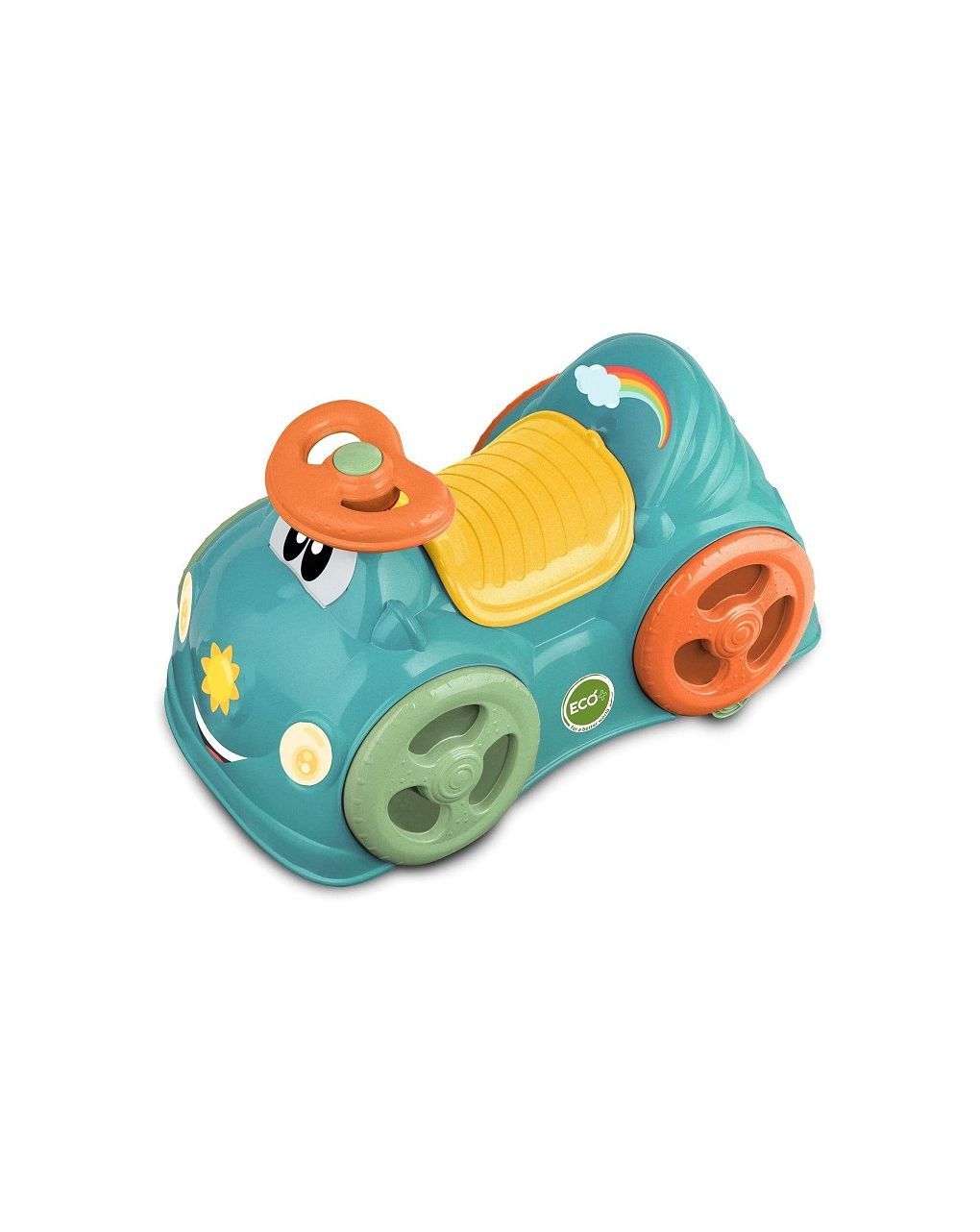 Chicco αυτοκινητάκι γύρω γύρω όλοι eco+ τιρκουάζ z01-11113-20 - Chicco
