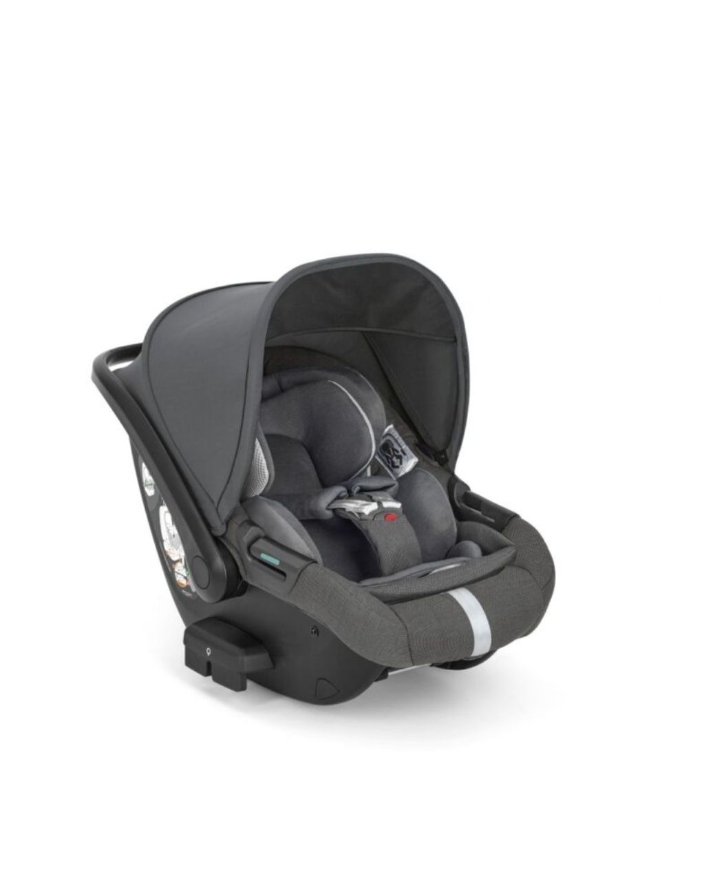 Inglesina σύστημα μετακίνησης aptica quattro με κάθισμα αυτοκινήτου darwin velvet grey - Inglesina