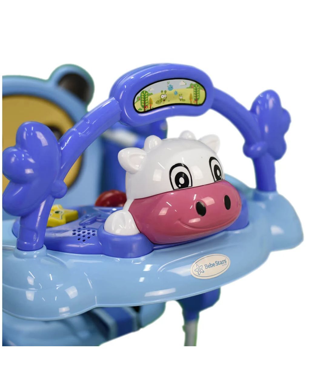 Bebe stars παιδική κούνια cow blue 021-181 - Bebe Stars