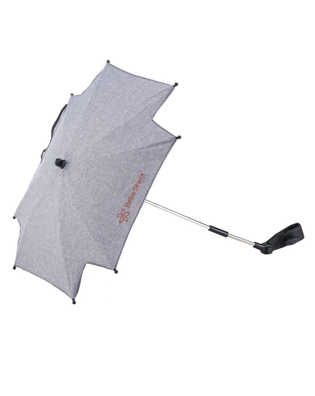 Bebe stars ομπρέλα καροτσιού 13-186 large grey