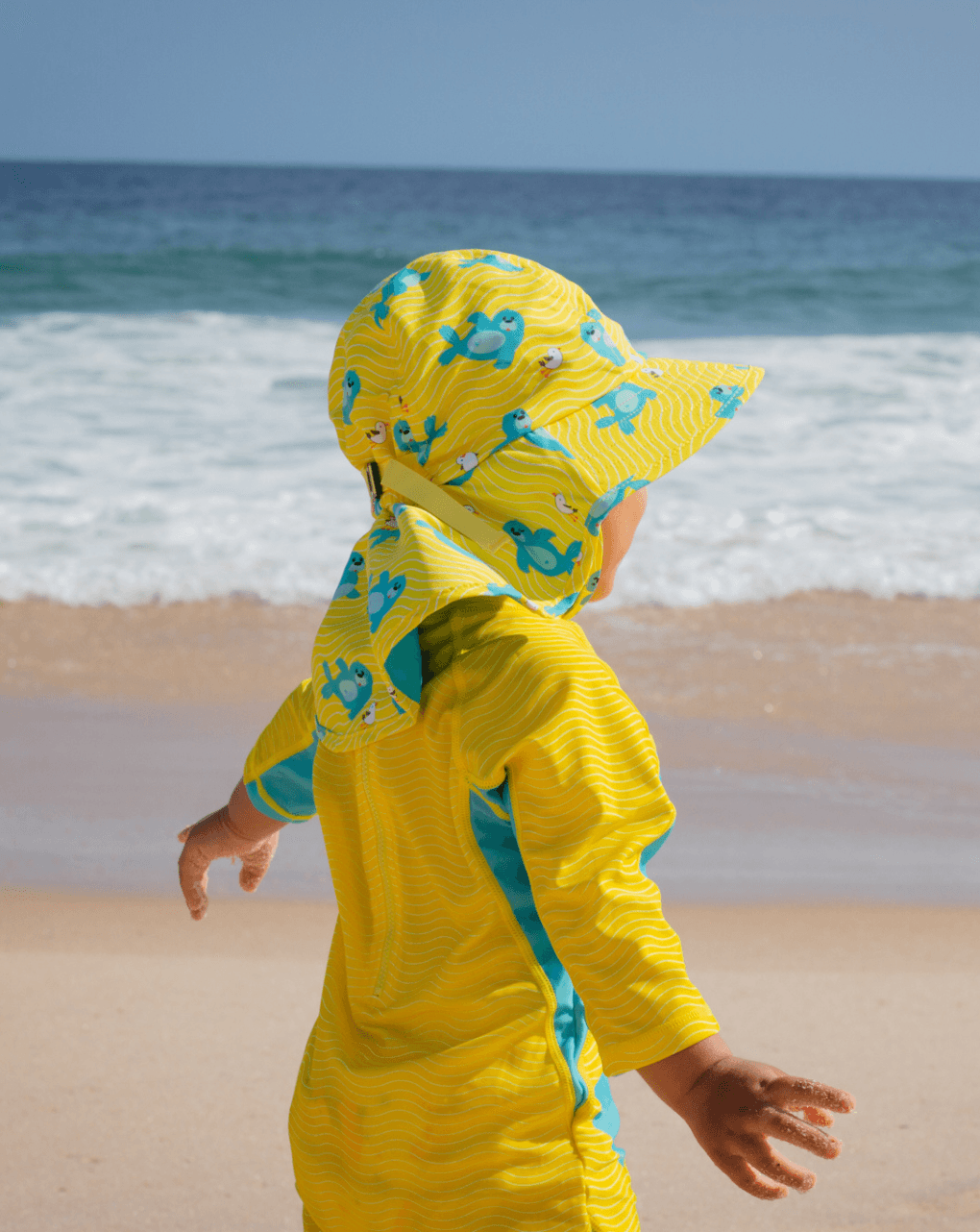 Zoocchini καπέλο λεγεωνάριου upf50 seal για αγόρι - Zoocchini