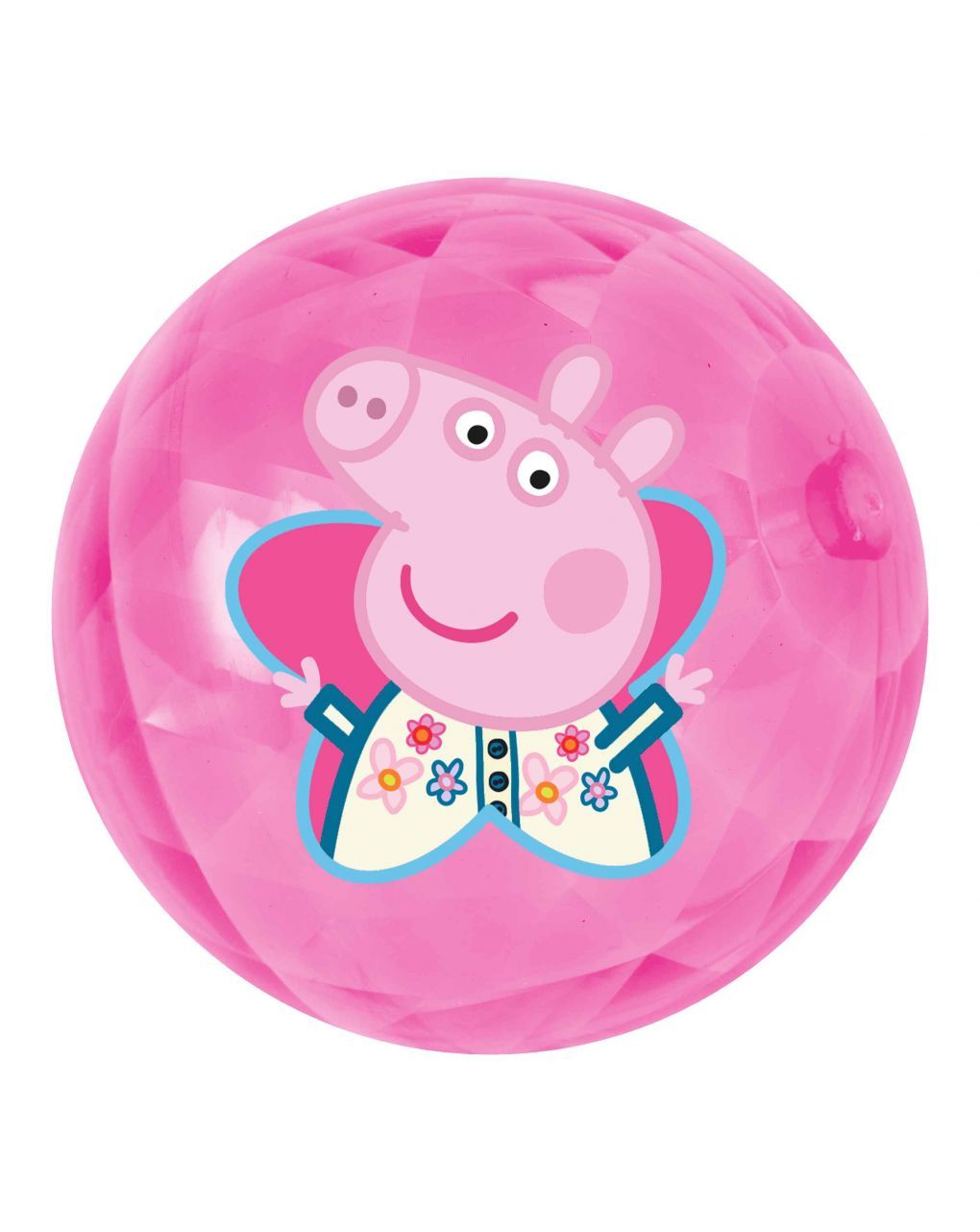 John light up ball 100mm πέππα το γουρουνάκι 52146 - John Hellas