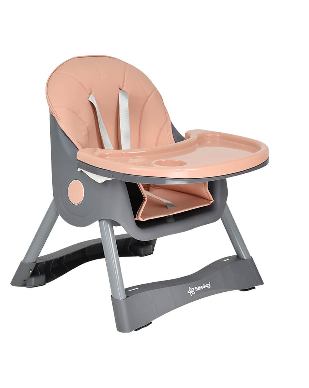 Bebe stars καρέκλα φαγητού cozy 2 in 1 peach 897-185 - Bebe Stars