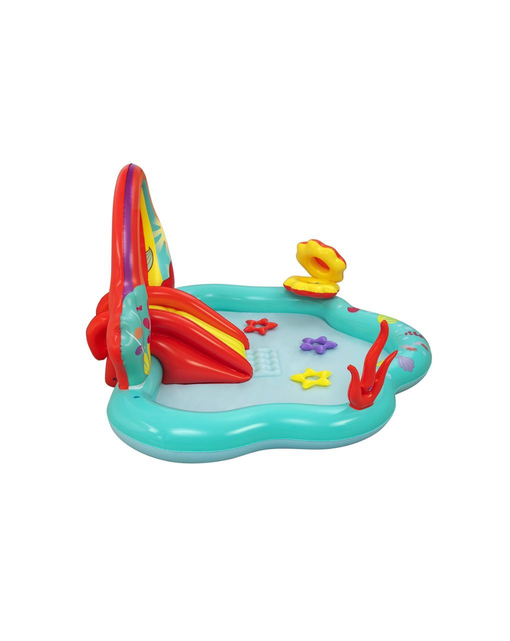 Bestway playcenter πισίνα disney μικρή γοργόνα με αξεσουάρ 221x193x117cm - Bestway
