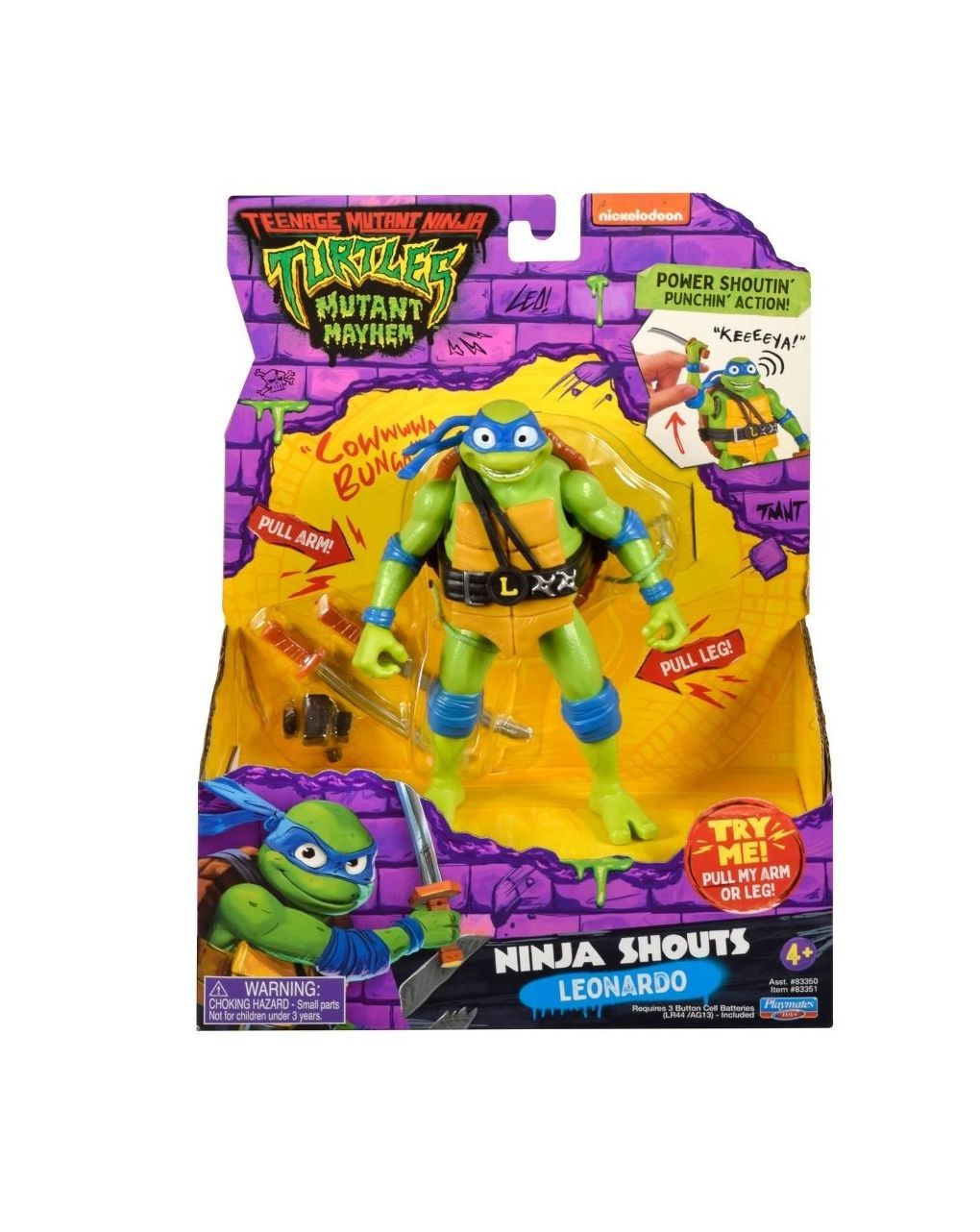 Tmnt movie χελωνονιντζάκια deluxe φιγούρες (4 σχέδια) tu800000 - TURTLES NINJA