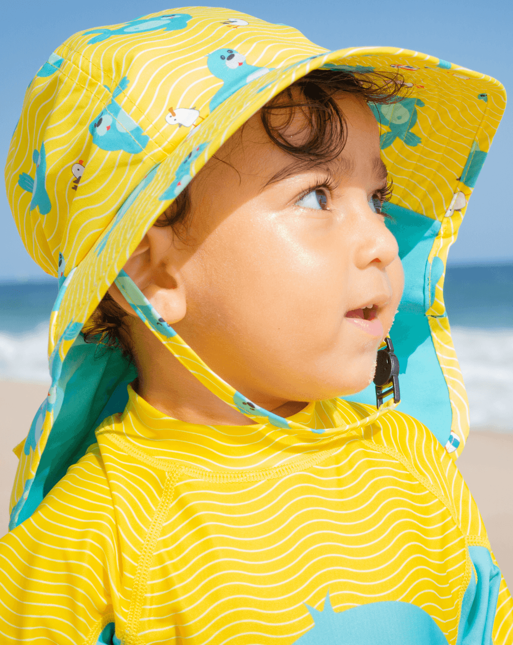 Zoocchini καπέλο λεγεωνάριου upf50 seal για αγόρι