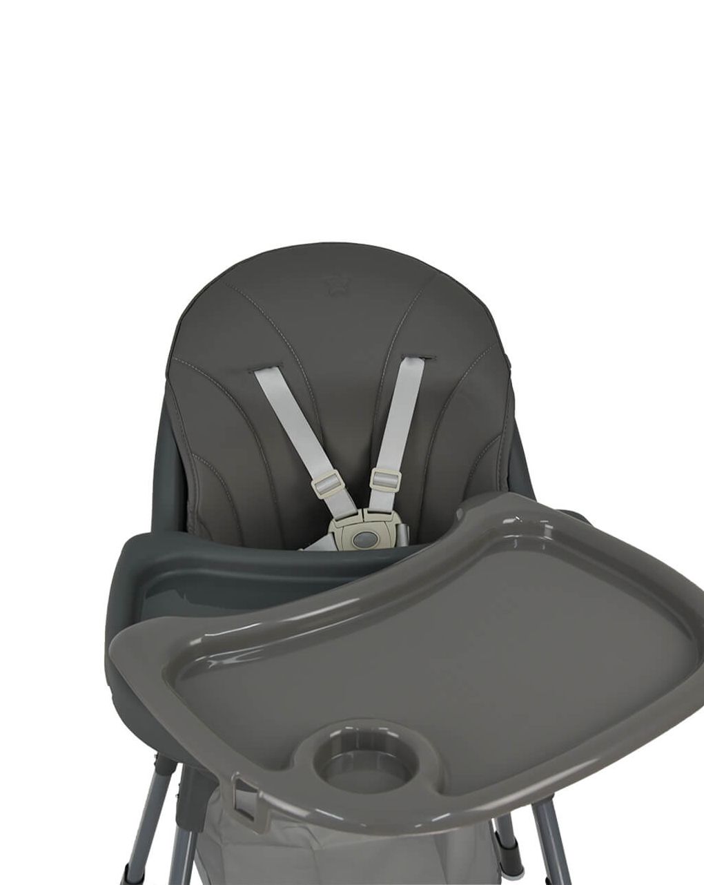 Bebe stars καρέκλα φαγητού leaf 2 in 1 grey 898-186 - Bebe Stars
