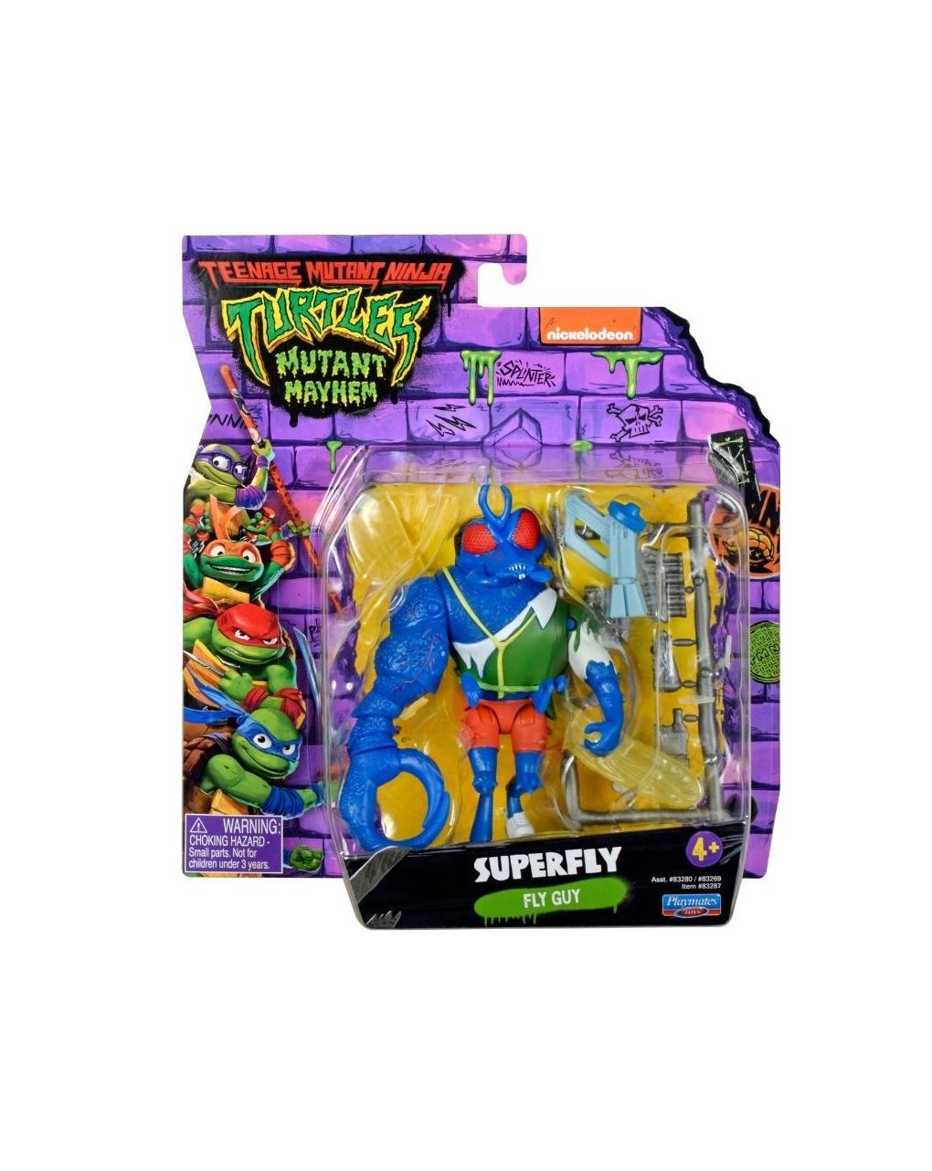 Tmnt movie χελωνονιντζάκια βασικη φιγούρα δράσης (7 σχέδια) tu805000 - TURTLES NINJA