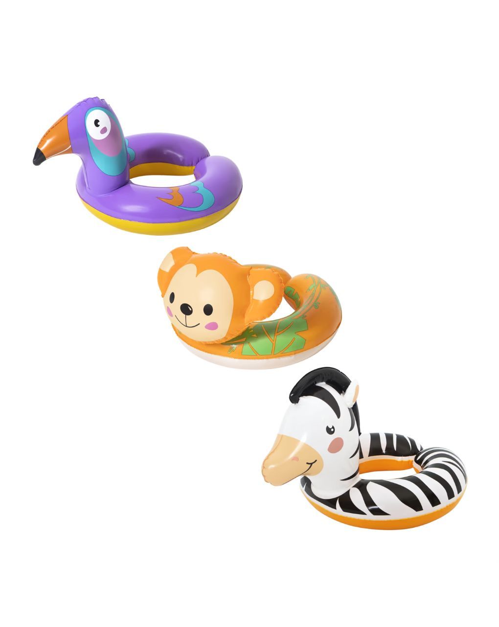 Bestway φουσκωτή κουλούρα με ζωάκια (διάφορα σχέδια)