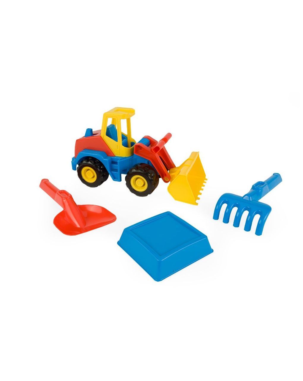 Wader όχημα tech μπουλντόζα με αξεσουάρ παραλίας 70422 - WADER