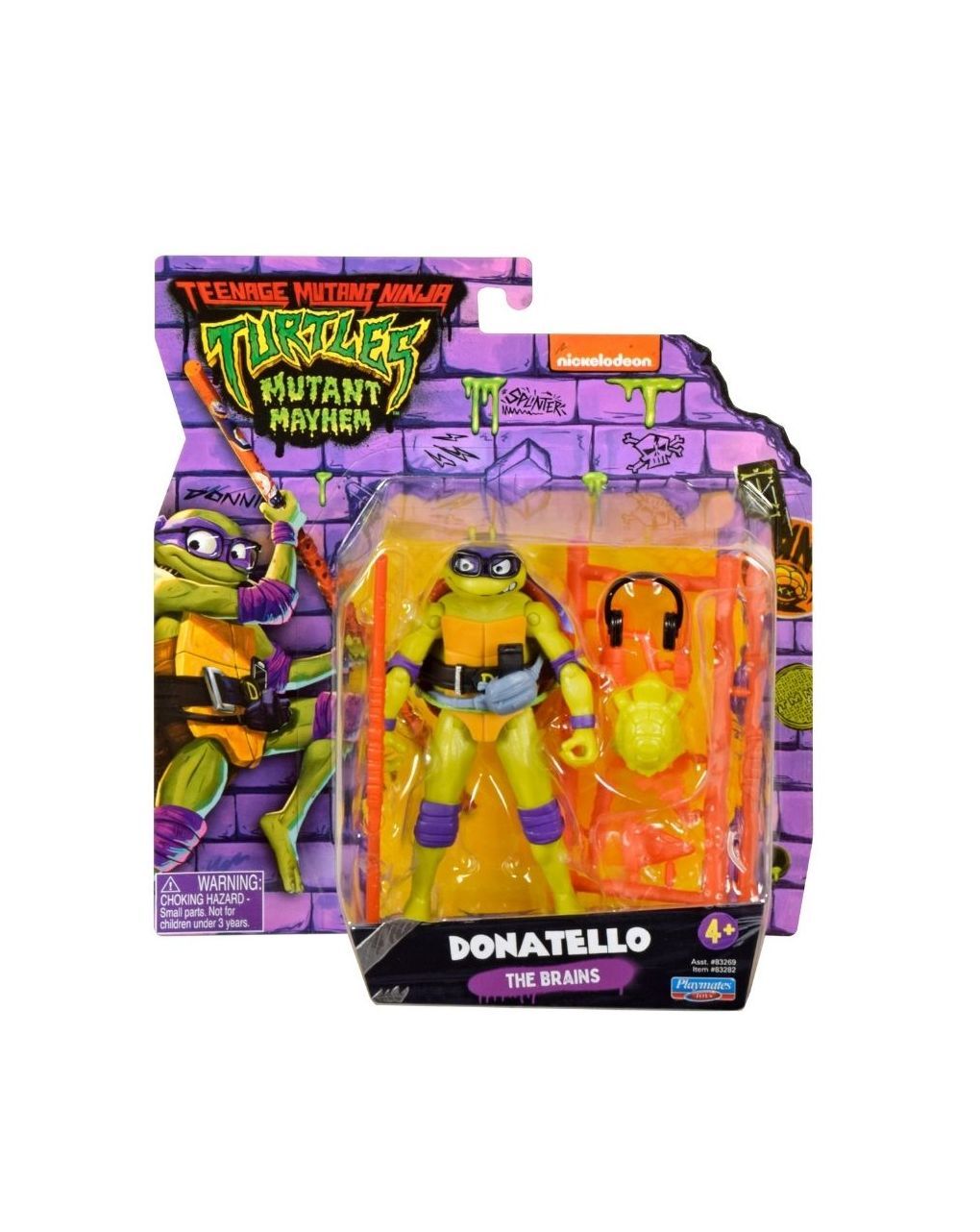 Tmnt movie χελωνονιντζάκια βασικη φιγούρα δράσης (7 σχέδια) tu805000 - TURTLES NINJA