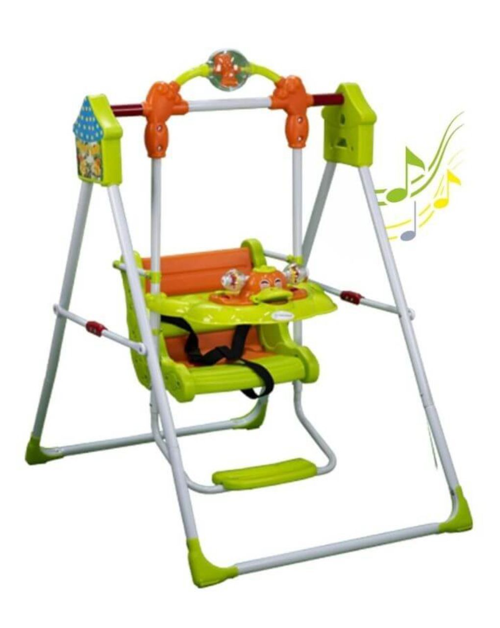 Bebe stars παιδική κούνια duck green 020-174 - Bebe Stars