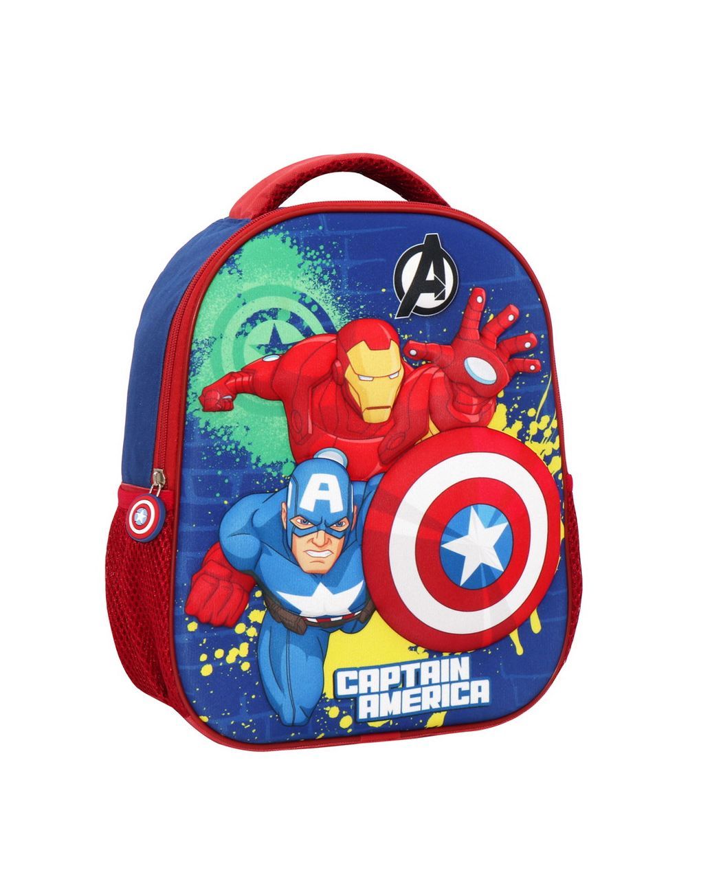 σχολική τσάντα πλάτης νηπίου avengers captain america 1 θήκη 000506107 - CAPTAIN AMERICA