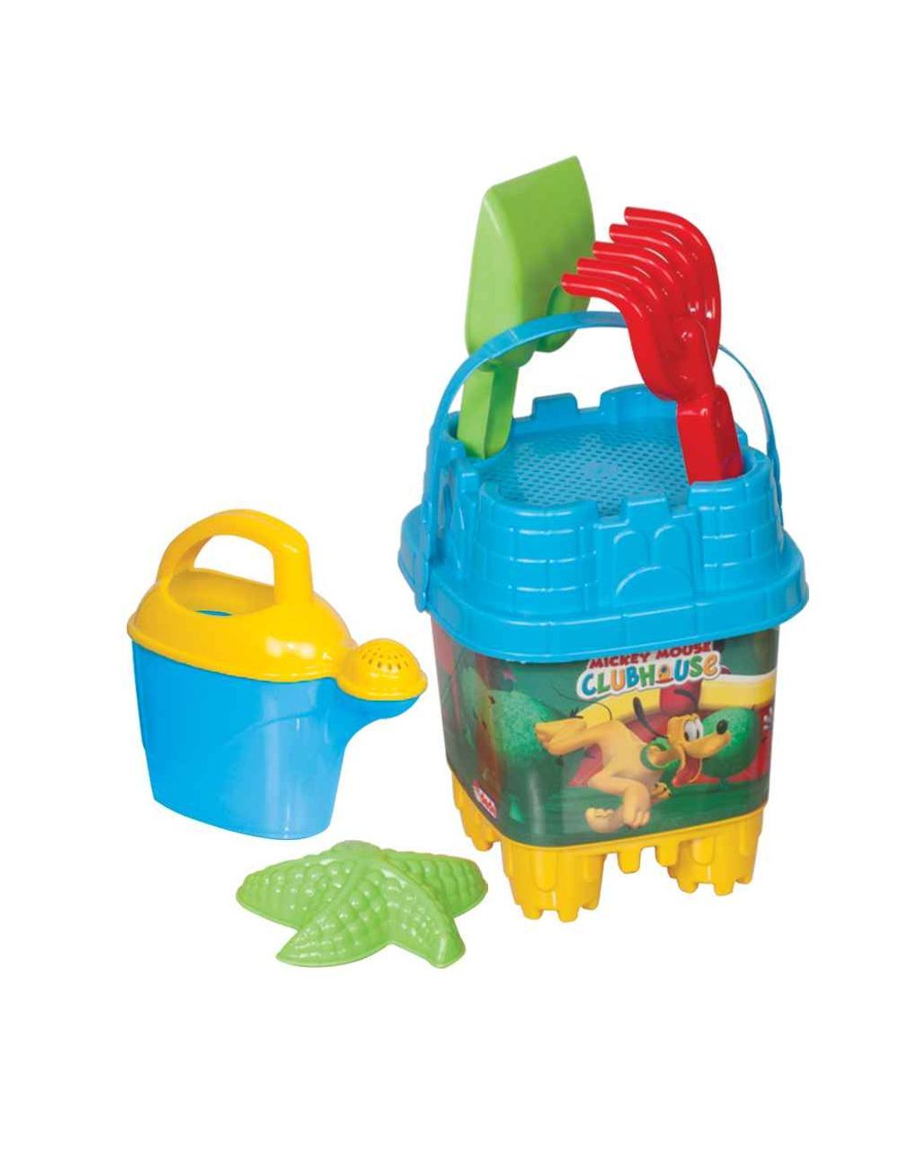 John σετ μικρό κουβαδάκι κάστρο με ποτιστήρι και αξεσουάρ mickey mouse 01563wd - John Hellas
