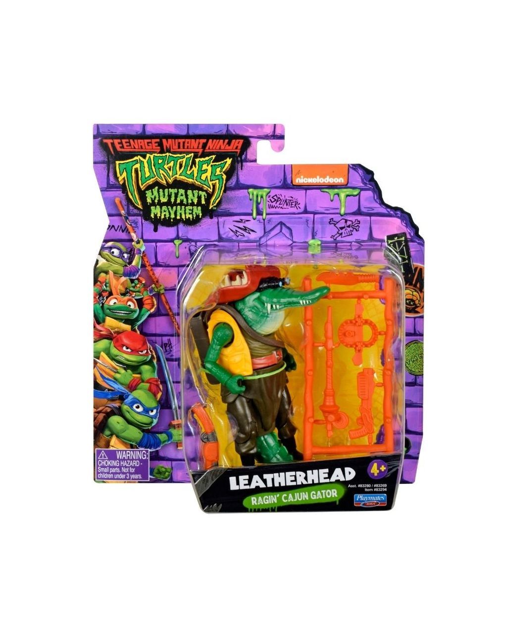 Tmnt movie χελωνονιντζάκια βασικη φιγούρα δράσης (7 σχέδια) tu805000 - TURTLES NINJA