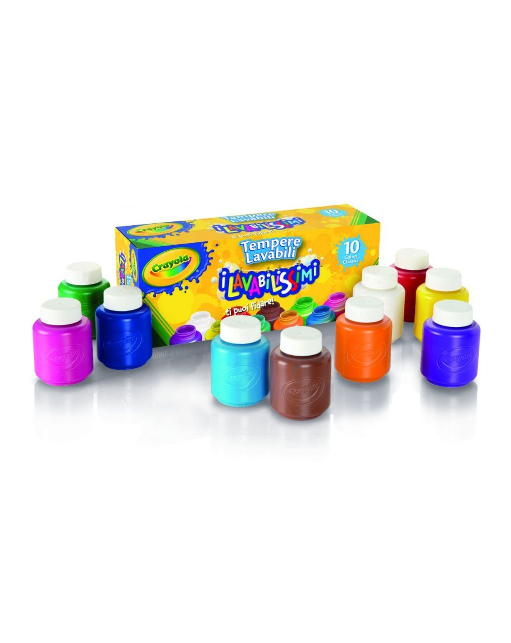 Crayola 10 τέμπερες πλενόμενες - Crayola