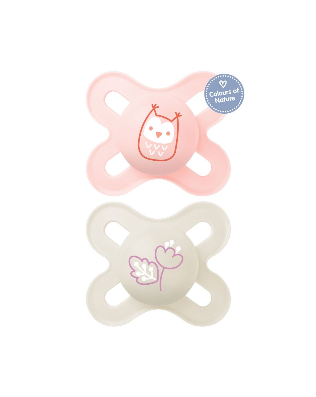 Mam πιπίλα start σιλικόνης girl 0-2 μηνών