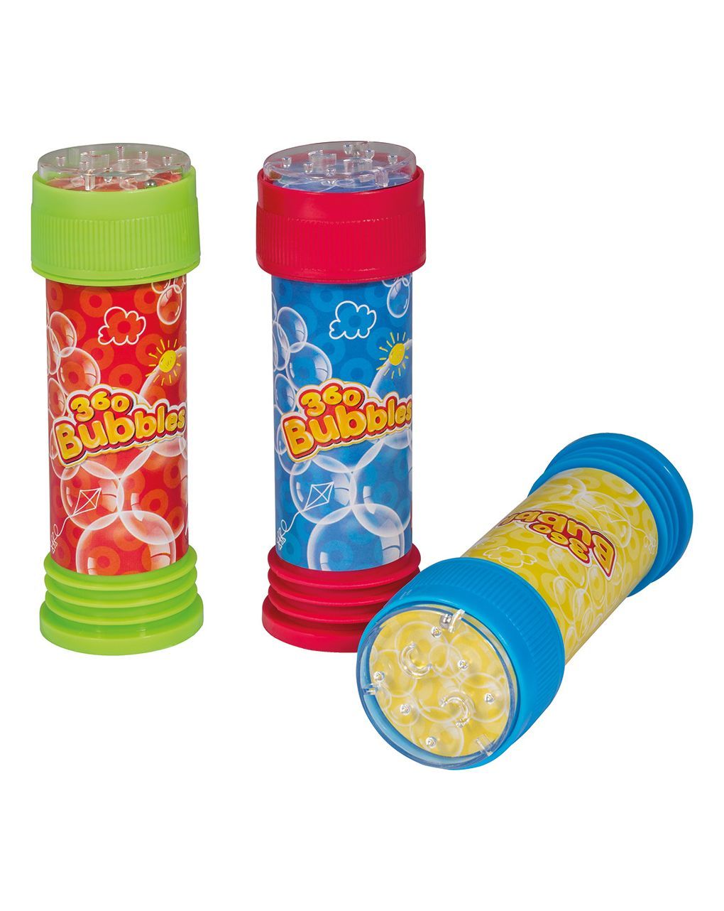 As 3 μπουκαλάκια σαπουνόφουσκες 360 bubbles 5200-01355 - AS Company