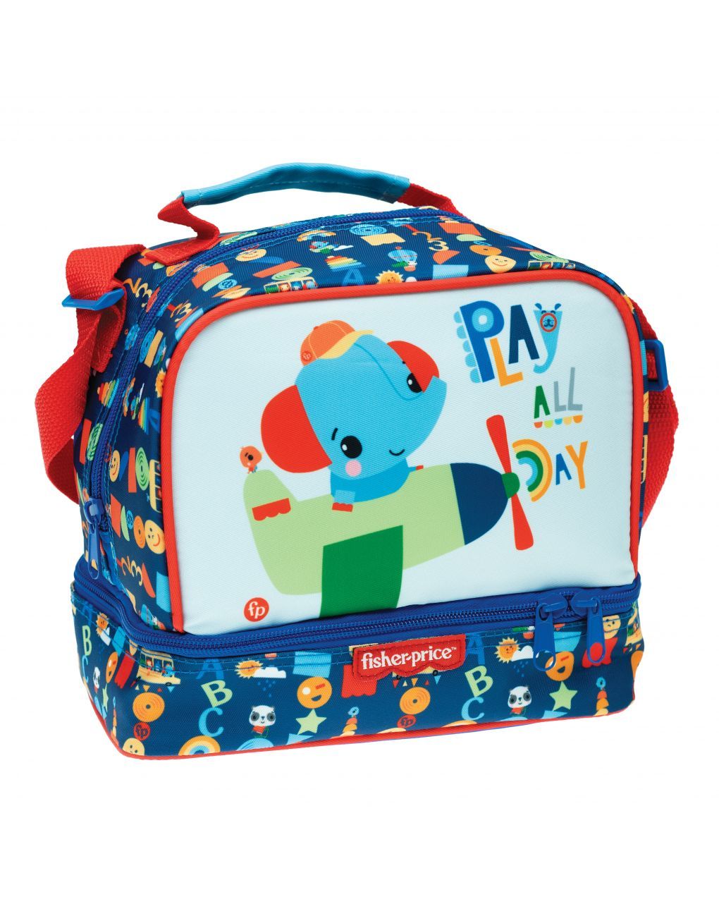 Gim τσαντάκι φαγητού οβάλ airplane fisher price 349-44220 - Fisher-Price