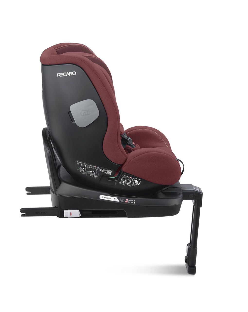Recaro κάθισμα αυτοκινήτου salia 125 i-size (40-125cm) iron red exclusive - Recaro