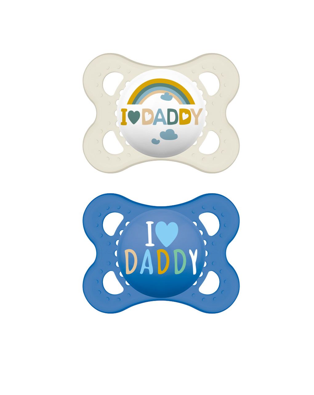 Mam πιπίλα i love daddy σιλικόνης boy 2-6 μηνών - Mam