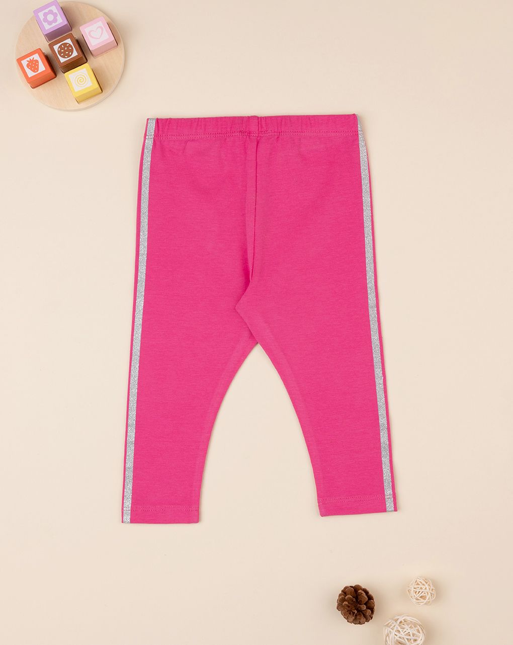 βρεφικό κολάν φούξια με γκλίτερ για κορίτσι - Prénatal