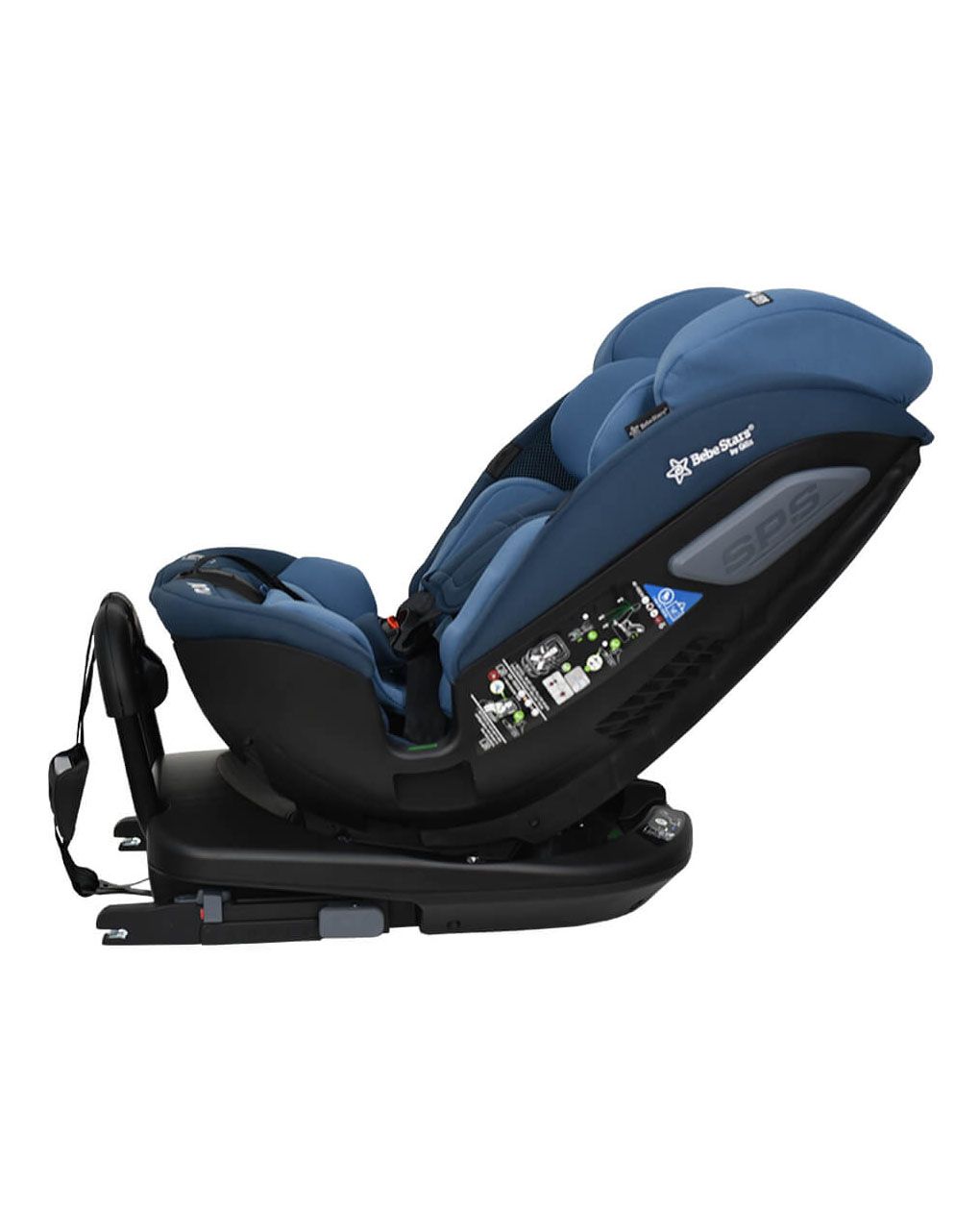 Bebe stars κάθισμα αυτοκινήτου imola isofix i-size (40-150cm) 360° marine blue 923-184 - Bebe Stars