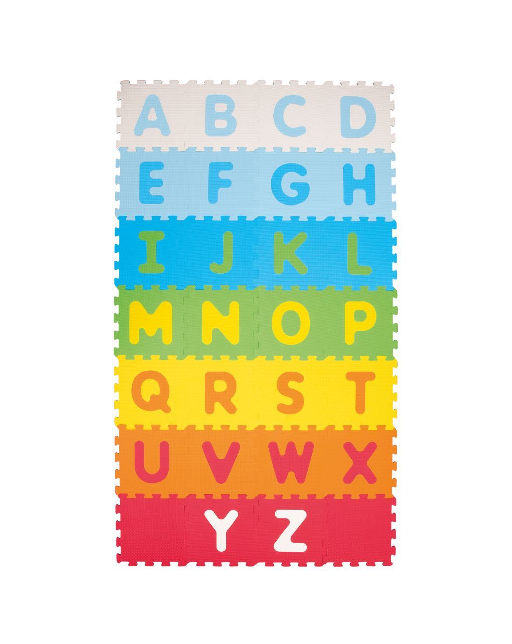 Baby smile rainbow χαλάκι-παζλ 28τμχ γράμματα αλφαβήτου 1212776 - Baby Smile