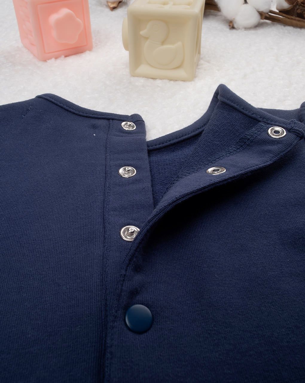 βρεφικό φόρεμα μπλε teddy για κορίτσι - Prénatal