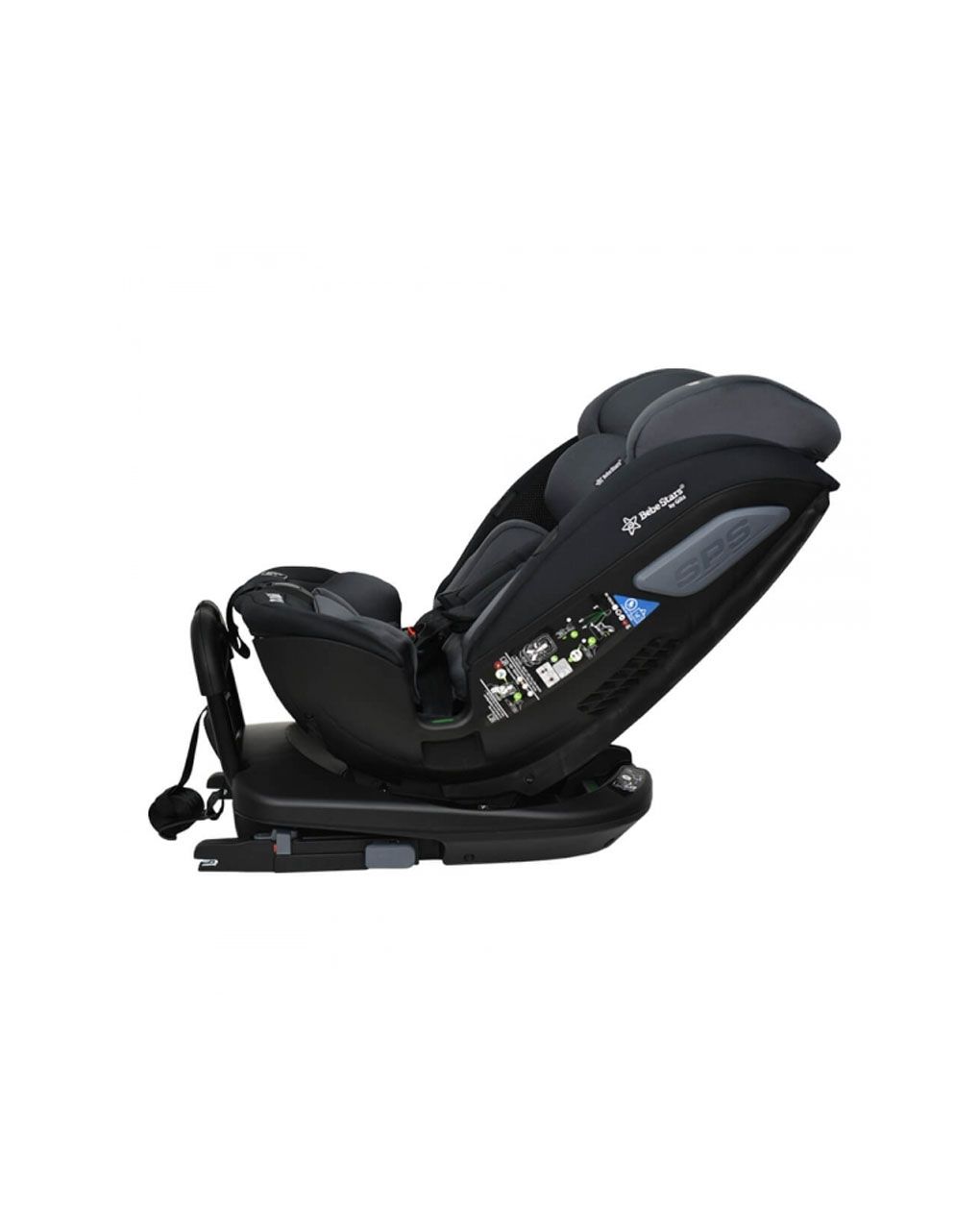 Bebe stars κάθισμα αυτοκινήτου imola isofix i-size (40-150cm) 360° black 923-188 - Bebe Stars