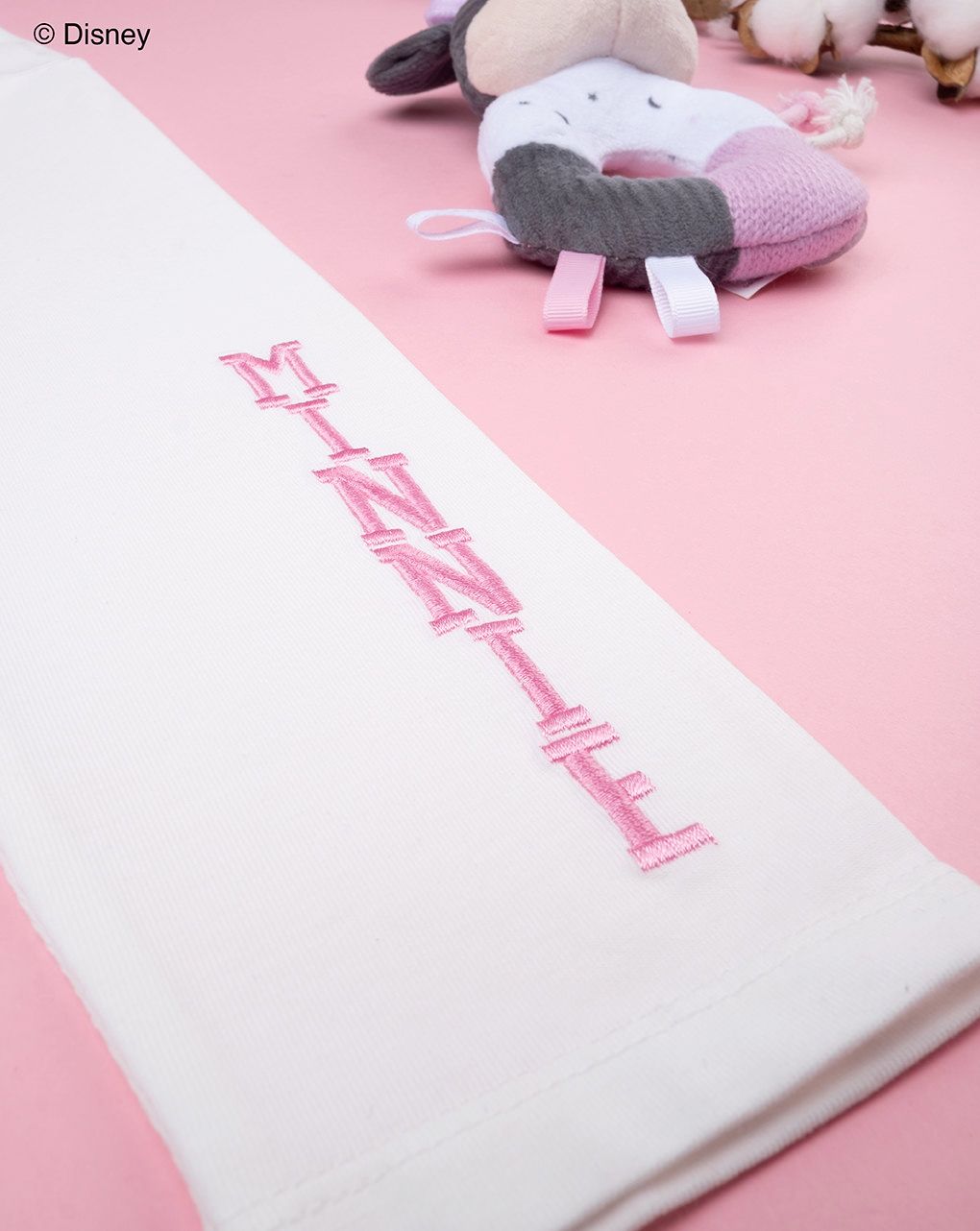 παιδική μπλούζα λευκή με τη minnie για κορίτσι - Prénatal