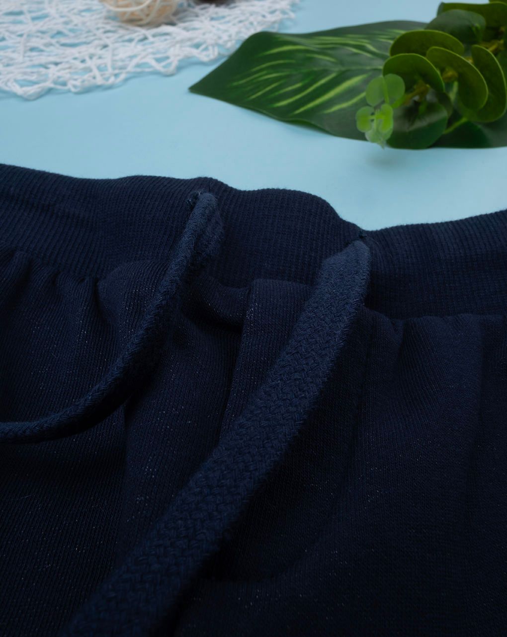 παιδικό παντελόνι φόρμας μπλε με ένθετα για αγόρι - Prénatal