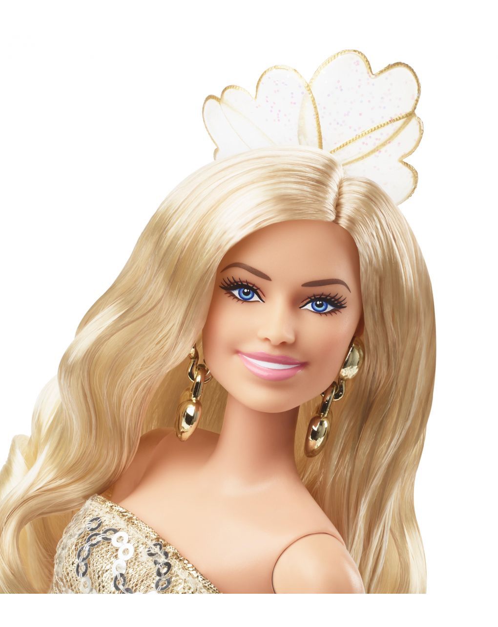 Barbie the movie κούκλα barbie gold disco jumpsuit hpj99 - Barbie