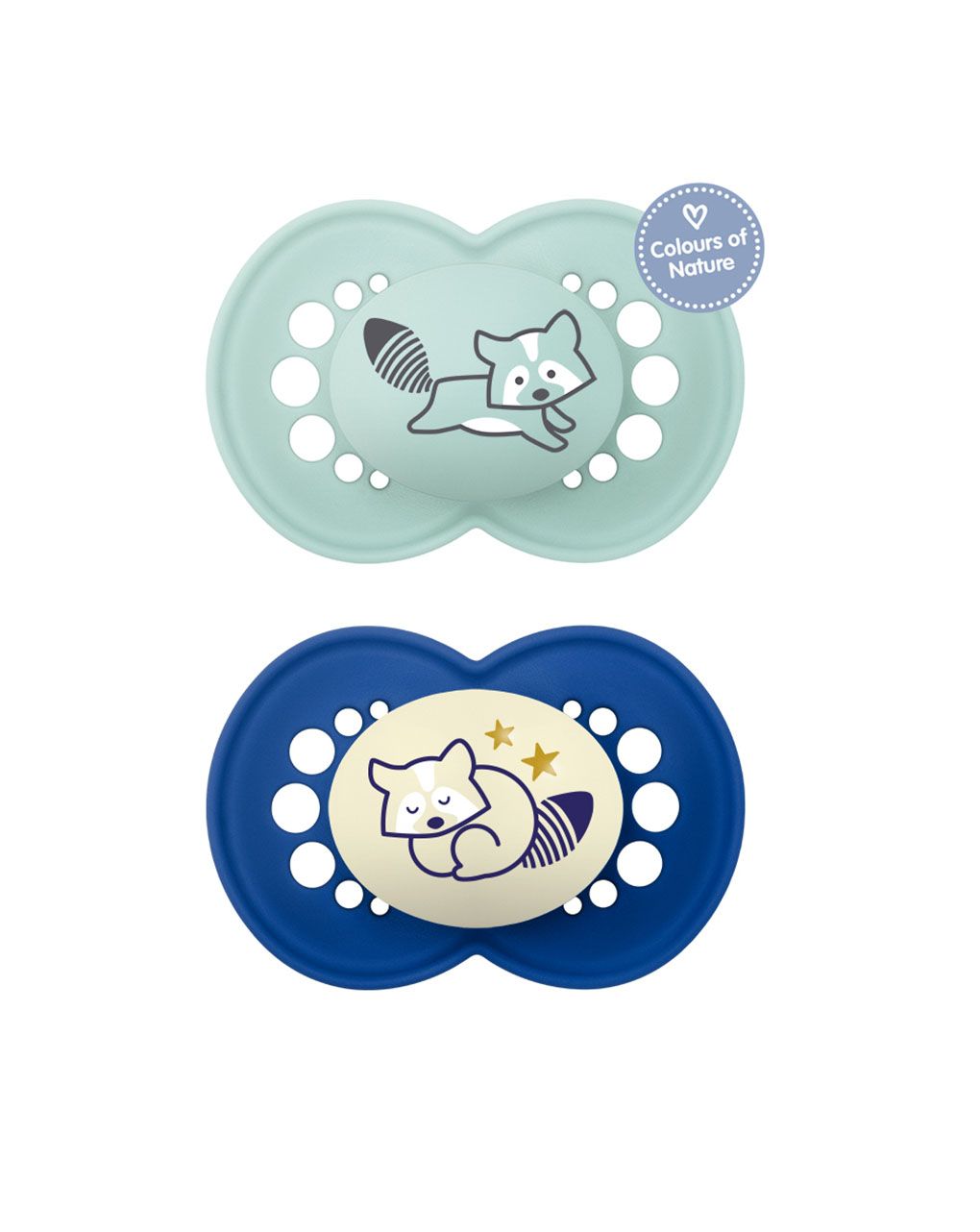 Mam σετ πιπίλες day&night boy 16+ μηνών - Mam