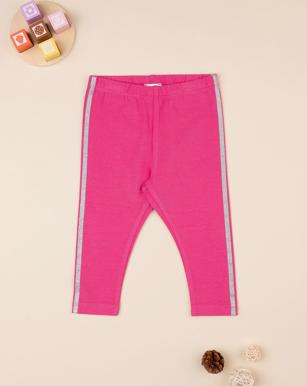 βρεφικό κολάν φούξια με γκλίτερ για κορίτσι - Prénatal