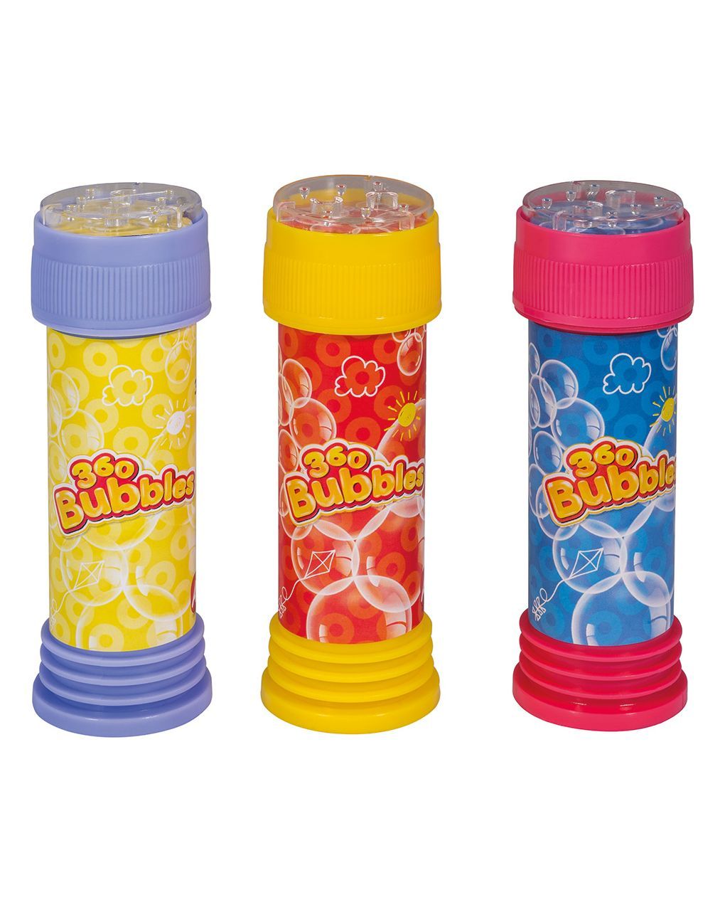 As 3 μπουκαλάκια σαπουνόφουσκες 360 bubbles 5200-01355 - AS Company